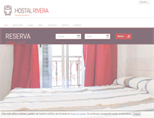 Tablet Screenshot of hostalrivera.com